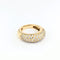 Bague 51 Bague jonc en or jaune 18 carats et diamants 58 Facettes 31130