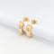 Boucles d'oreilles Boucles d'oreilles en or jaune 18 carats et diamants 58 Facettes 31136