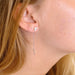 Boucles d'oreilles Boucles d'oreilles or et diamants 58 Facettes DV0265-1