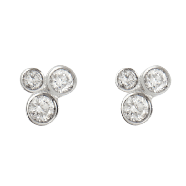 Boucles d'oreilles Boucles d'oreilles or et diamants 58 Facettes DV0265-1