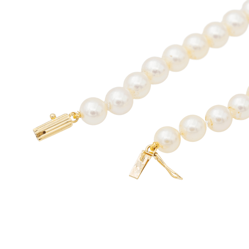 Collier Collier Perle Or jaune Saphir, Diamant 58 Facettes 3116109RV