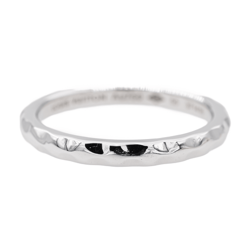 Bague 55 Louis Vuitton Monogram Infini - Bague alliance en or blanc 18 carats 58 Facettes 3120963CN