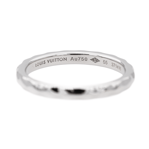 Bague 55 Louis Vuitton Bague Alliance  Or blanc 58 Facettes 3120963CN