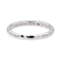 Bague 55 Louis Vuitton Monogram Infini - Bague alliance en or blanc 18 carats 58 Facettes 3120963CN