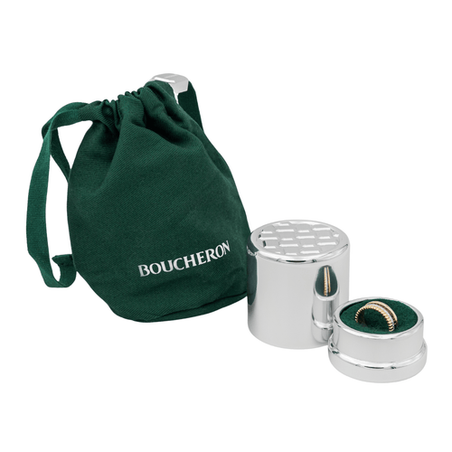 Bague 49 Boucheron Quatre - Bague petit modèle en or jaune, blanc et rose avec diamants 58 Facettes 3121528CN