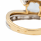 Bague 54 Bague Or jaune, Or blanc Topaze, Diamant 58 Facettes 3123435CN