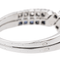 Bague 56 Bague en or blanc 18 carats avec saphirs et diamants 58 Facettes 3124049CN