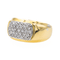 Bague 54 Bague Or jaune, Or blanc Diamant 58 Facettes 3130843CN