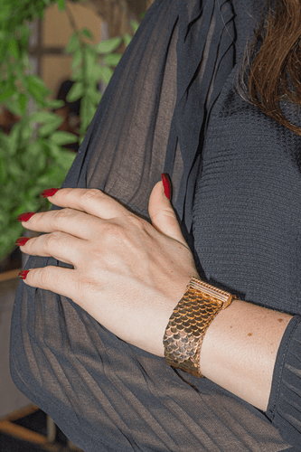 Bracelet Bracelet Manchette Or jaune 58 Facettes 3132889RV