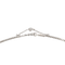 Collier Collier feuille en or blanc 18 carats et diamants 58 Facettes 3132893RV