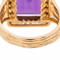 Bague 61 Bague cocktail en or rose sertie d’une améthyste 58 Facettes 3132898RV