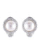 Boucles d'oreilles Boucles d'oreilles Perles Diamants Or blanc 58 Facettes DV0032-54