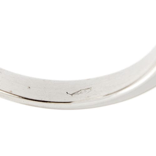 Bague 54 Bague solitaire - Diamants 0,85 ct en or blanc 18 ct 58 Facettes 31355