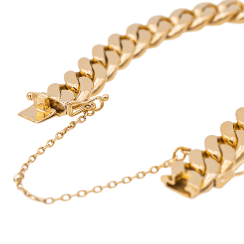 Bracelet Bracelet maille gourmette en or rose 18 carats 58 Facettes 3136365CN