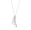 Collier Recarlo Eternity - Collier pendentif en or blanc 18 kt et diamants 58 Facettes 31364