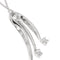 Collier Recarlo Eternity - Collier pendentif en or blanc 18 kt et diamants 58 Facettes 31364
