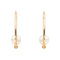 Boucles d'oreilles Boucles d’oreilles en or rose 18 carats avec perles de culture 58 Facettes 3144780CN