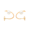 Boucles d'oreilles Boucles d’oreilles en or rose 18 carats avec perles de culture 58 Facettes 3144780CN
