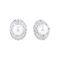 Boucles d'oreilles Boucles d'Oreilles style Art Déco, Perles & Diamants 58 Facettes DV0032-57