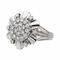 Bague 58 Bague Cocktail Or blanc Diamant 58 Facettes 3148551CN