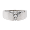 Bague 56 Bague Trilogie Or blanc Diamant 58 Facettes 3167516CN