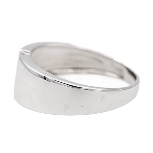 Bague 56 Bague trilogie en or blanc 18 carats et diamants 58 Facettes 3167516CN