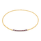 Collier Collier en or jaune et or blanc 18 carats rubis et diamants 58 Facettes 3182204CN