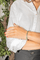 Bracelet Bracelet en or jaune et or blanc 18 carats avec émeraudes et diamants 58 Facettes 3182205CN