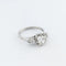 Bague 54 Bague ancienne en or blanc 18 carats et diamants 58 Facettes 31885