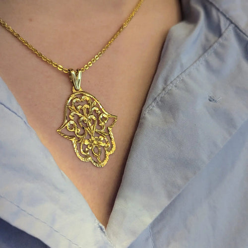 Pendentif Pendentif en or jaune 18 carats 750 58 Facettes 31898