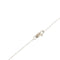 Collier Comete - Collier avec fleur en or rose et blanc 18 kt et diamant 58 Facettes 31903