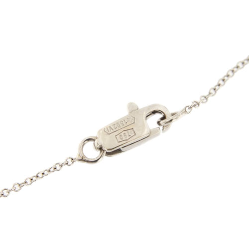 Collier Comete - Collier avec fleur en or rose et blanc 18 kt et diamant 58 Facettes 31903