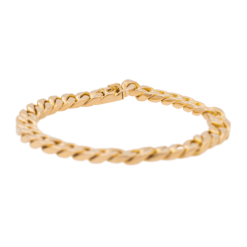 Bracelet Bracelet maille gourmette en or jaune 18 carats 58 Facettes 3203665CN