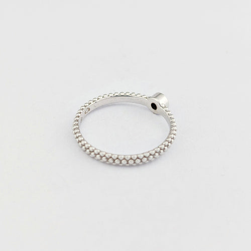 Bague 51 Mauboussin - Bague solitaire Goutte de jour en or blanc et diamant 58 Facettes 32038
