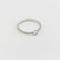 Bague 51 Mauboussin - Bague solitaire Goutte de jour en or blanc et diamant 58 Facettes 32038