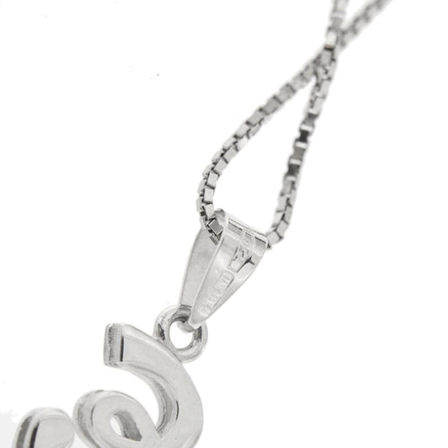 Collier Gioielli di Valenza - Collier maille rolò avec pendentif et diamants en or 18 kt 58 Facettes 28599