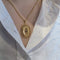 Pendentif Pendentif en or jaune 18 carats et pierre bleue 58 Facettes 32068
