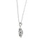 Collier Unoaerre - Collier de perles avec pendentif soleil et lune en or blanc 18 carats 58 Facettes 32074