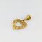 Pendentif Pendentif cœur en filigrane en or jaune 18 carats 58 Facettes 32176