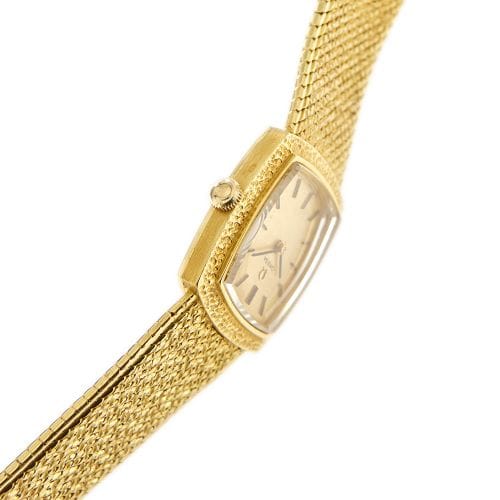 Montre Omega - Montre femme en or jaune 18 ct 58 Facettes 32185