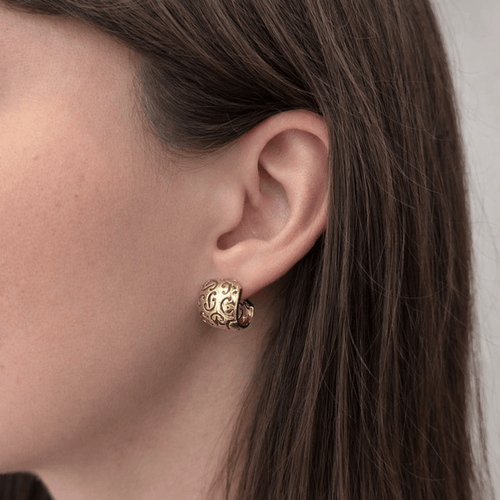 Boucles d'oreilles Poiray - Boucles d'oreilles en or jaune 18 carats 58 Facettes 32188