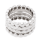 Bague 53 Mauboussin Route de Tennesse - Bague en or blanc 18 carats 58 Facettes 3218889CN