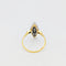 Bague 53 Bague marquise en or jaune 18 carats et diamants 58 Facettes 32190