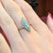 Bague 53 Bague marquise en or jaune 18 carats et diamants 58 Facettes 32190
