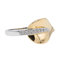 Bague 61 Bague feuille en or blanc et or jaune 18 carats, diamants 58 Facettes 3221913CN
