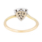 Bague 62 Bague en or blanc 18 carats sertie de diamants 58 Facettes 3221914CN