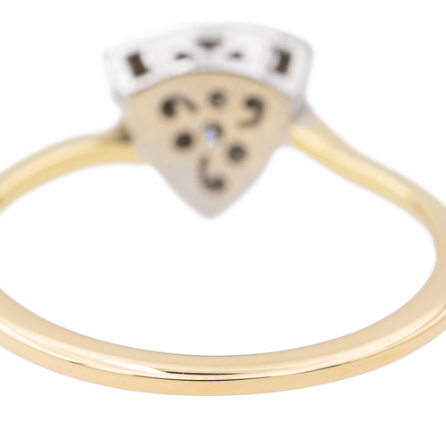 Bague 62 Bague en or blanc 18 carats sertie de diamants 58 Facettes 3221914CN