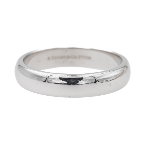 Bague 59 Tiffany & Co Forever - Bague alliance en platine 58 Facettes 3223258CN