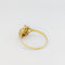 Bague 56 Bague fleur en or jaune 18 carats et perle de culture 58 Facettes 32233