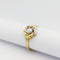 Bague 56 Bague fleur en or jaune 18 carats et perle de culture 58 Facettes 32233